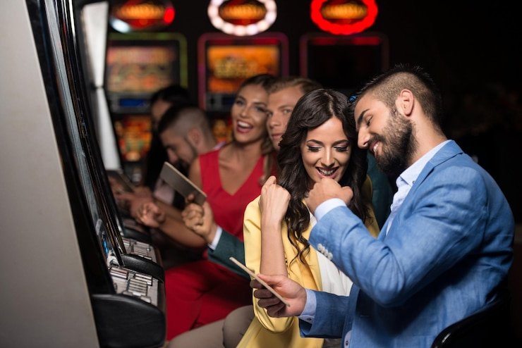 Suasana meja live casino jandaslot dengan dealer sungguhan dan streaming video berkualitas tinggi